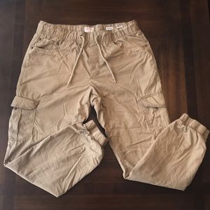 IZOD Men’s Joggers Pants Khaki Size 36X32